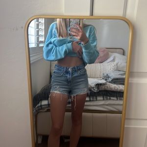 bdg summer cutoff jean shorts size 25